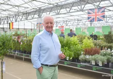 Raymond Evison of Raymond Evision Clematis and Guernsey Clematis Nurseries visited the fair.